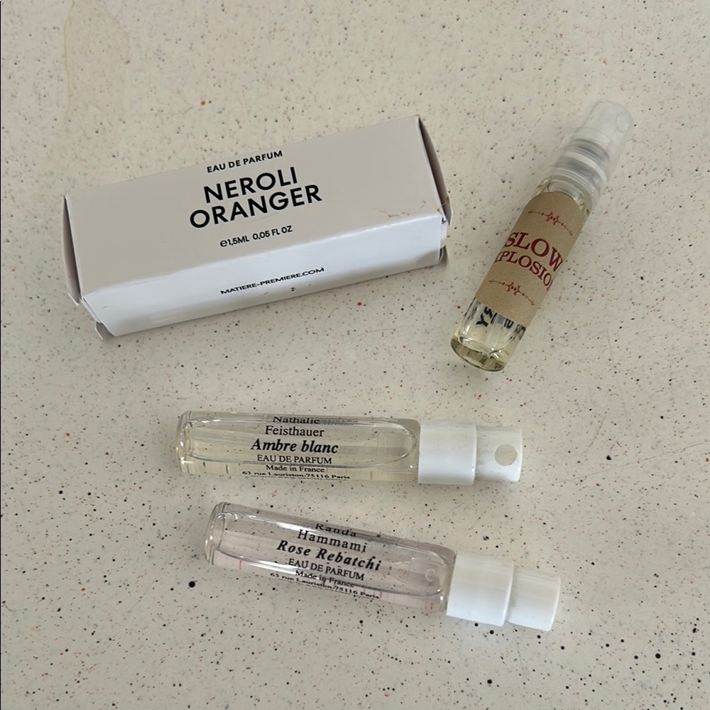 Neroli oranger perfume lot